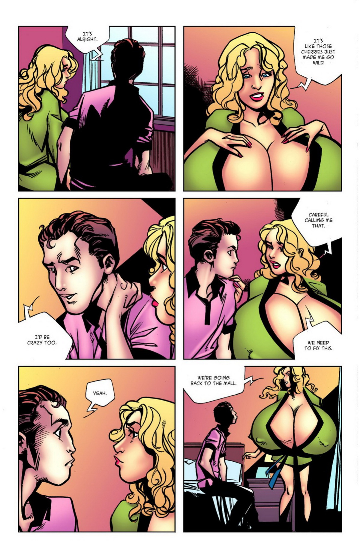 BotComics - Spells R Us, Cherie on top