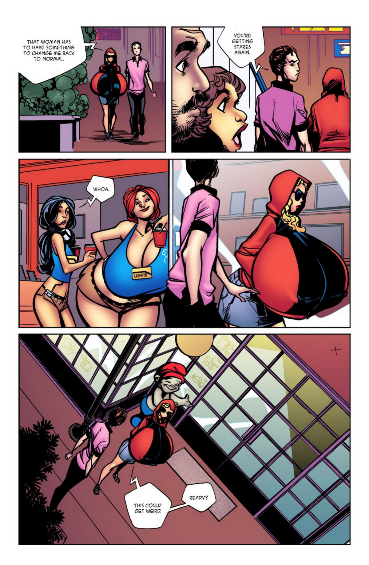 BotComics - Spells R Us, Cherie on top
