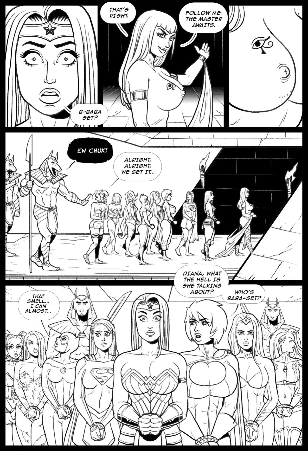 Brides of Baba-Set (Justice League)
