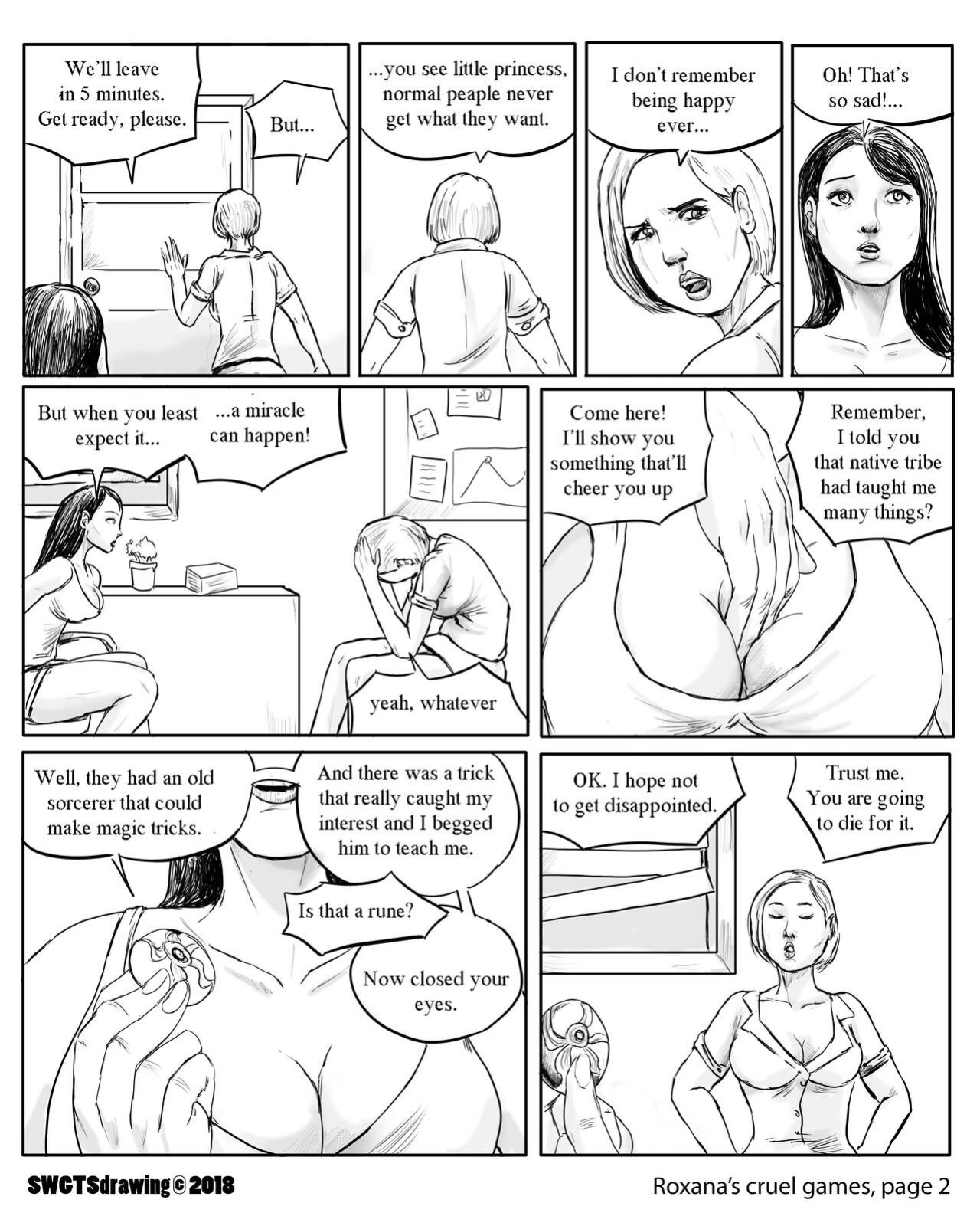 Roxannas's Cruel Games! - Chapter 1