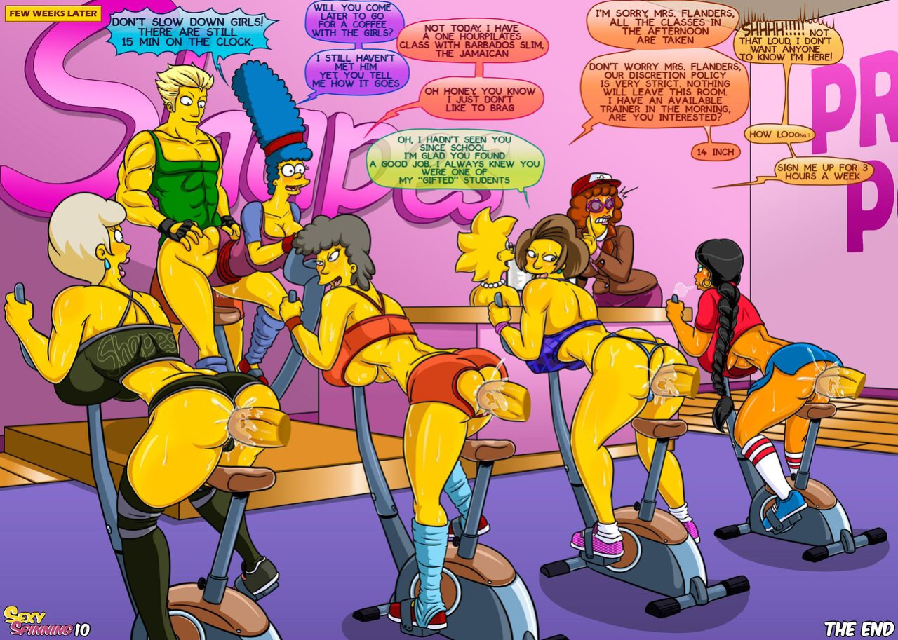Sexy Spinning (The Simpsons)
