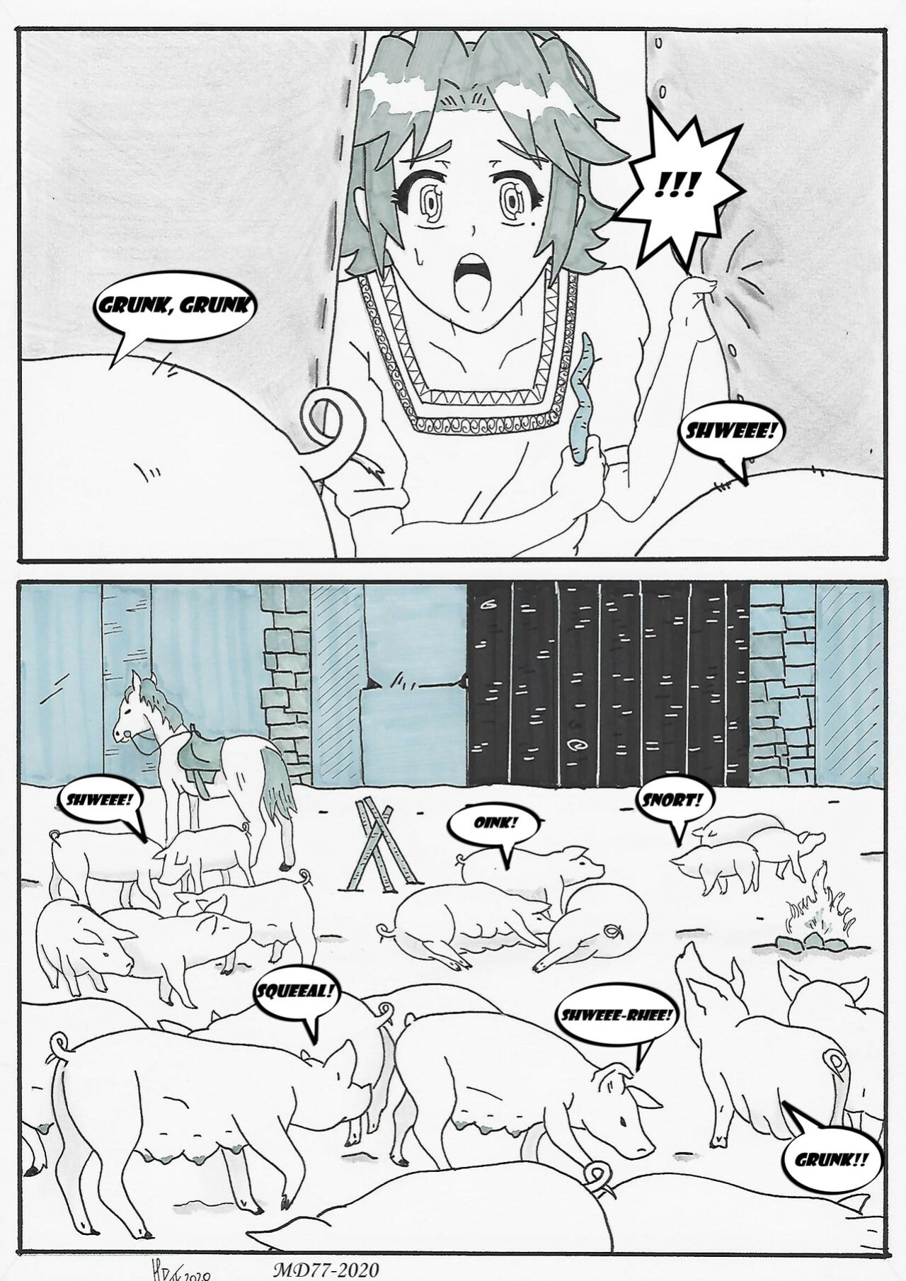 [Master-Dragon77] H.O.T.S. (Highschool of the Swine)