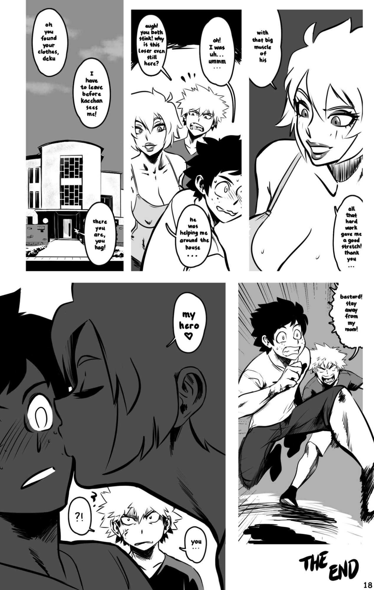 [MIZARU-SKETCH] My Booty Hero 02 - Bombshell Baku-Mom
