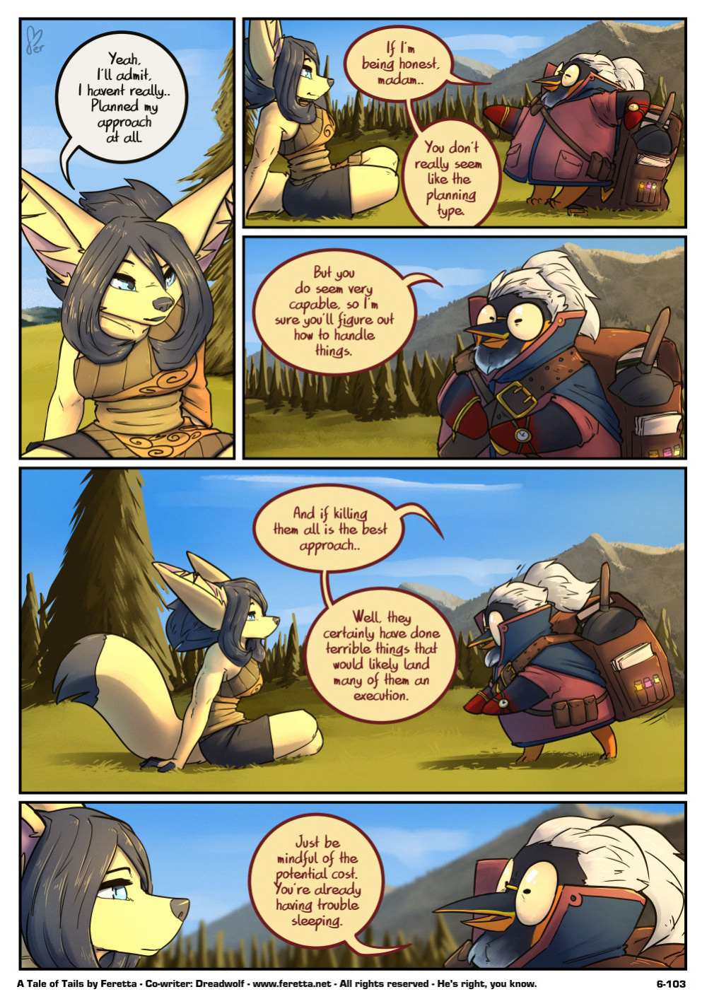 A Tale of Tails: Chapter 6 - Paths converge