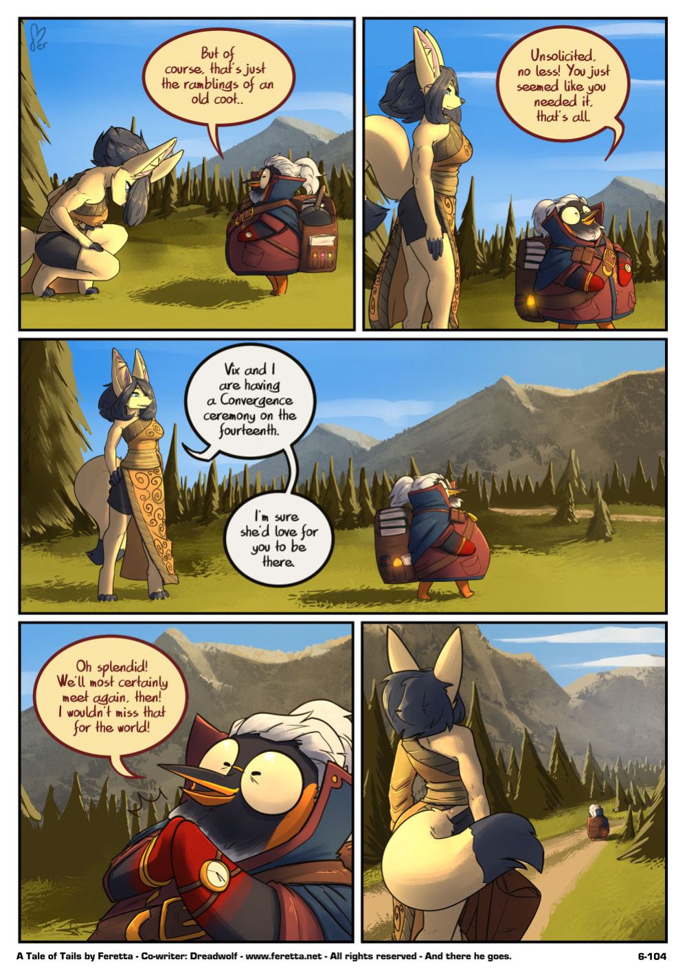 A Tale of Tails: Chapter 6 - Paths converge
