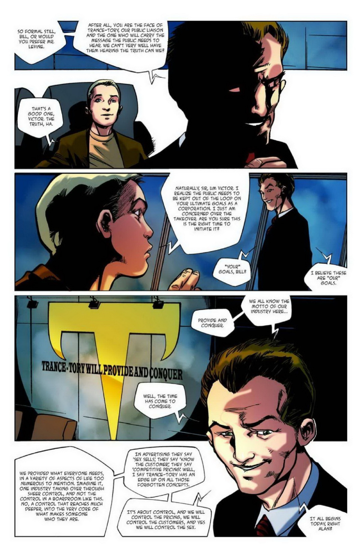 BotComics - Trance Tory Takeover