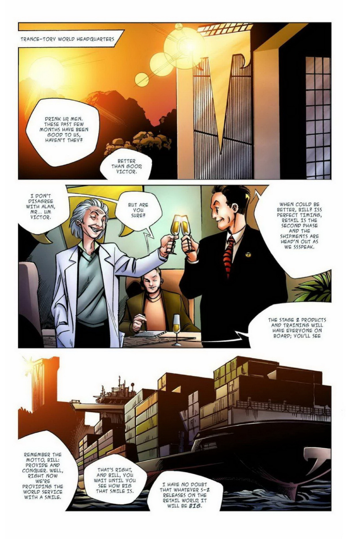 BotComics - Trance Tory Takeover