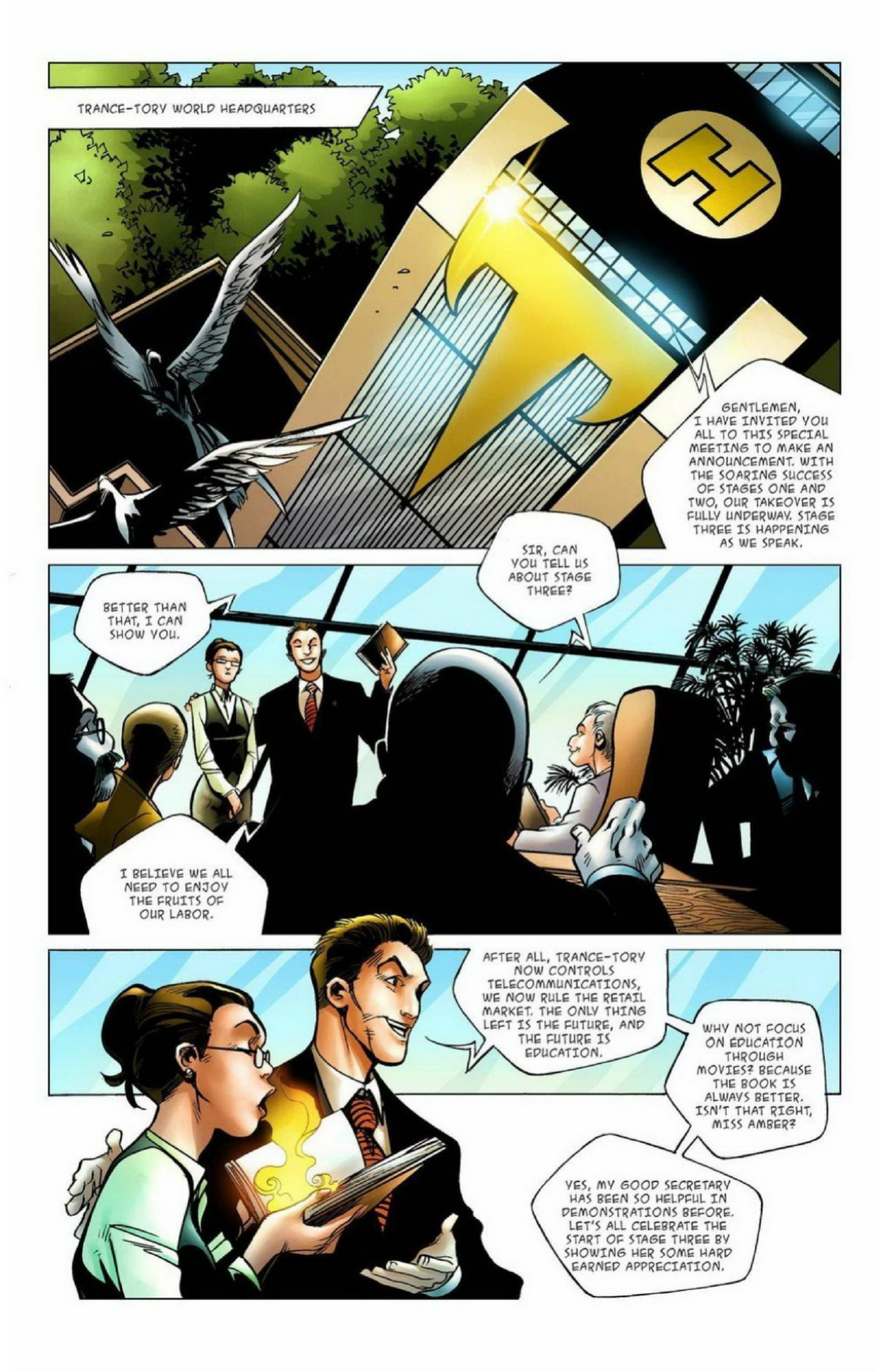 BotComics - Trance Tory Takeover