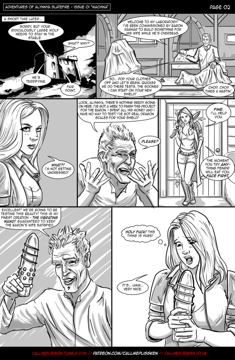 Adventures of Alynnya Slatefire (In progress)