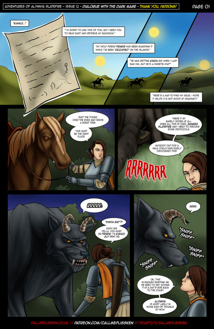 Adventures of Alynnya Slatefire (In progress)