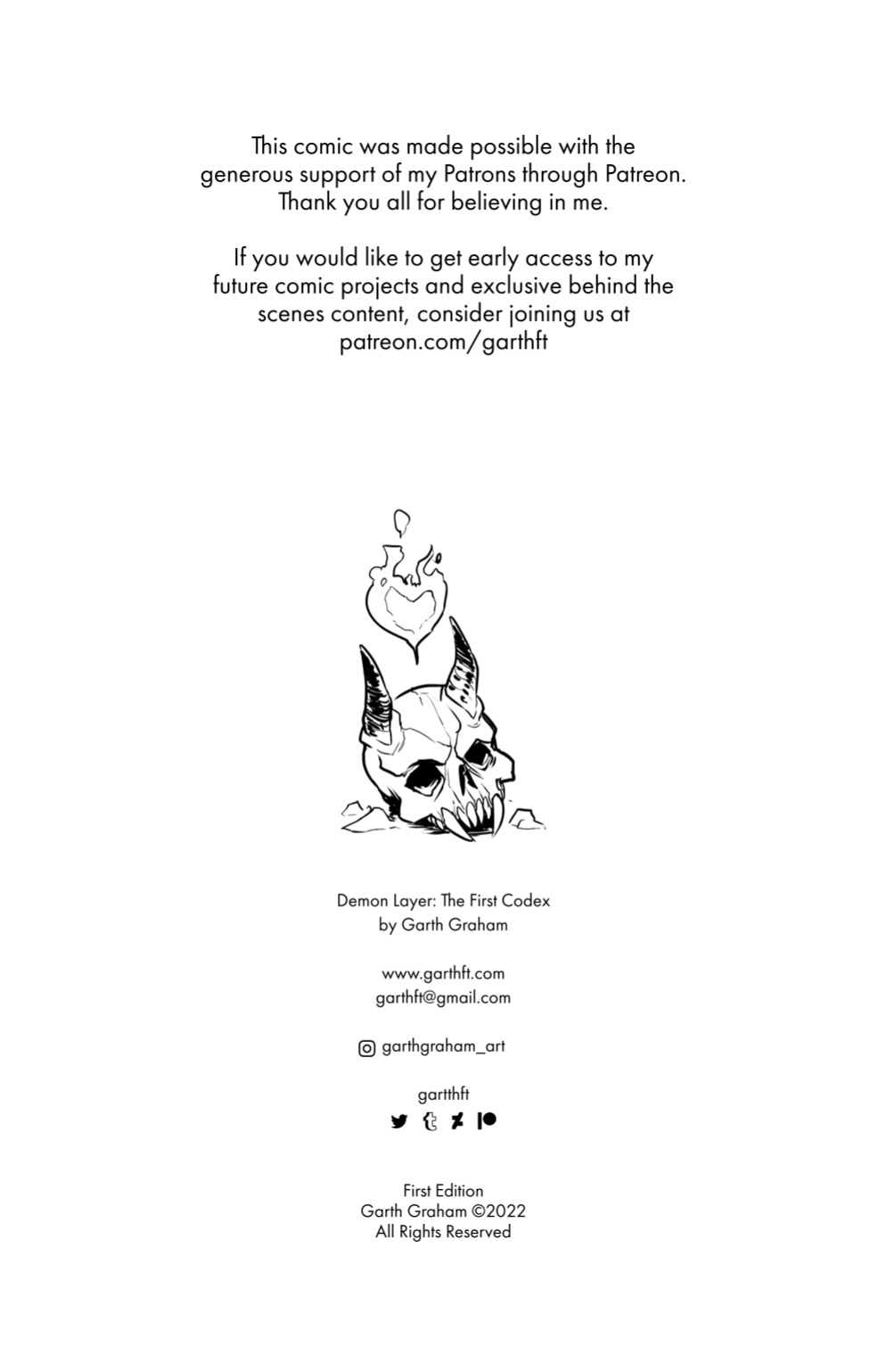 Demon Layer: The First Codex