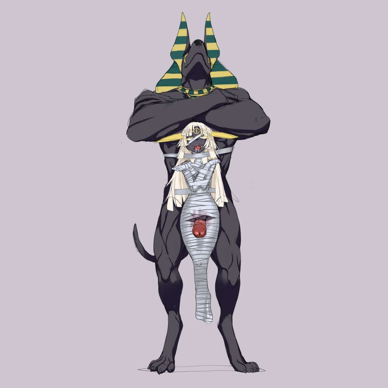 Anubis Dad and daughter Net