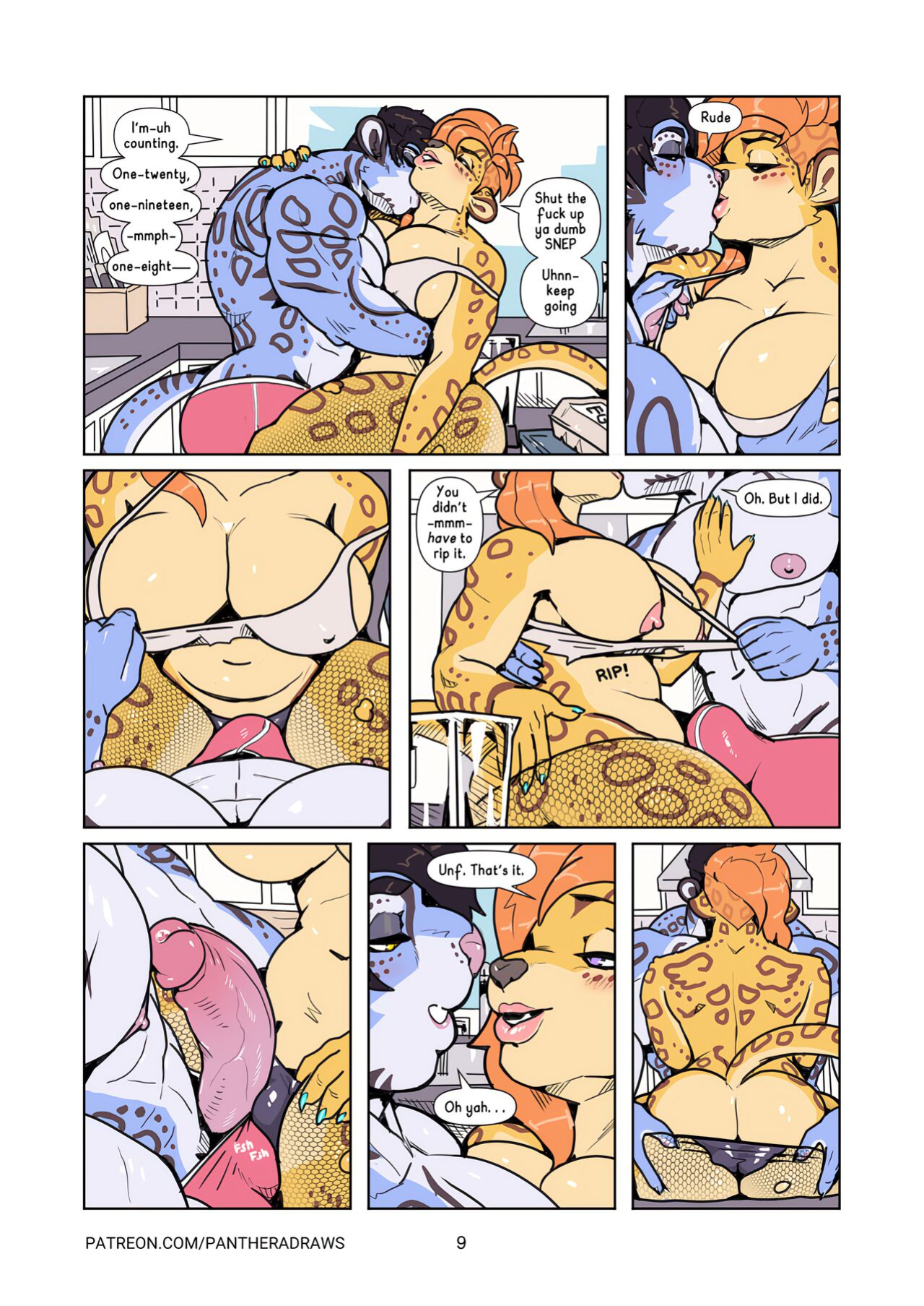 [PantheraDraws] Supercharged Part 1&2 (Hi-Res)