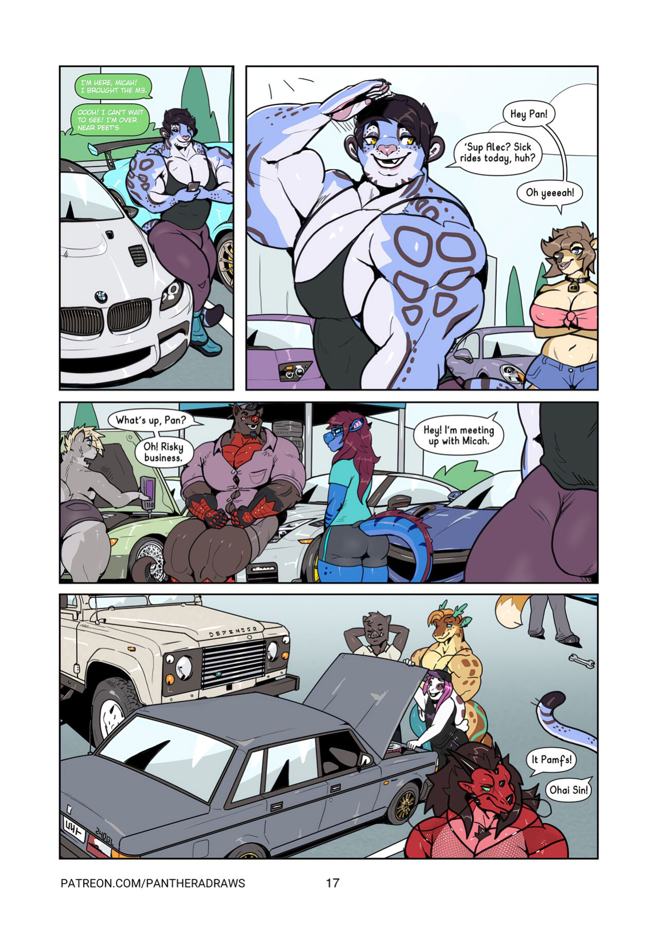 [PantheraDraws] Supercharged Part 1&2 (Hi-Res)