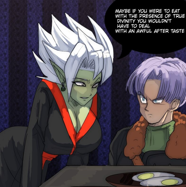 [Future Crossed] Amend: Time Patrol Trunks X Fem Zamasu (Dragon Ball Super)