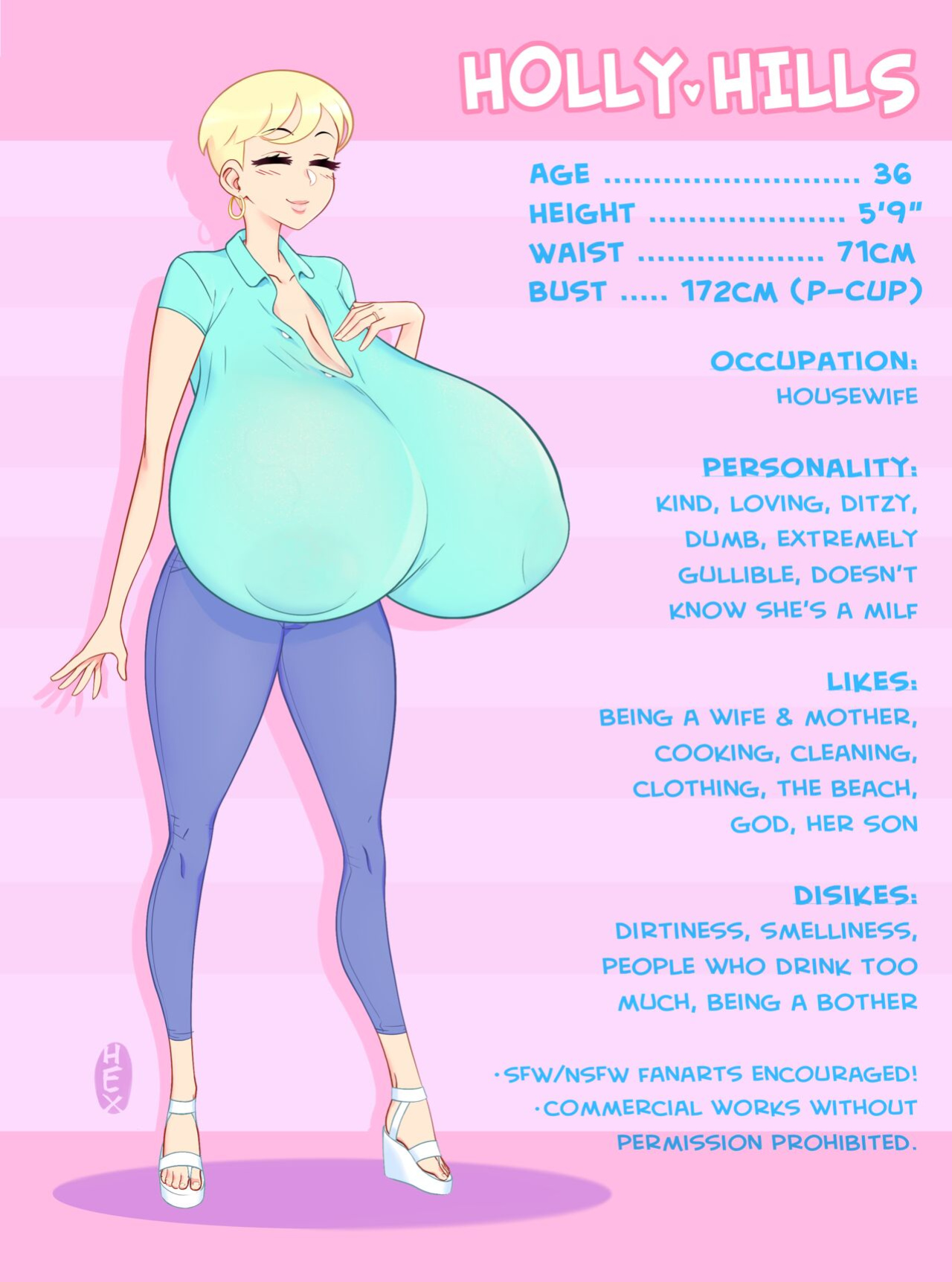 Holly Hills Character Sheet (High Res)