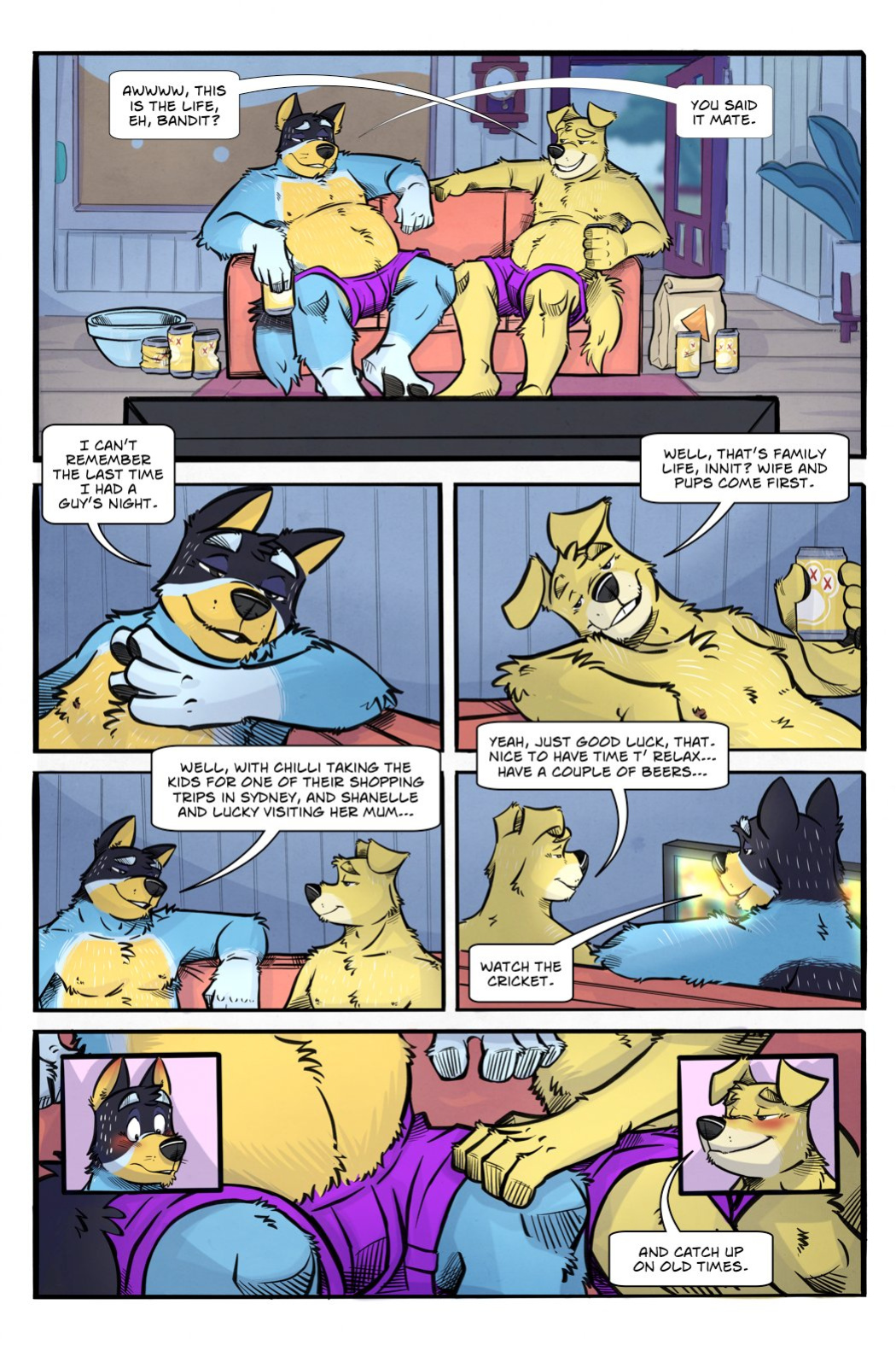 [Art Mutt] Guy's Night