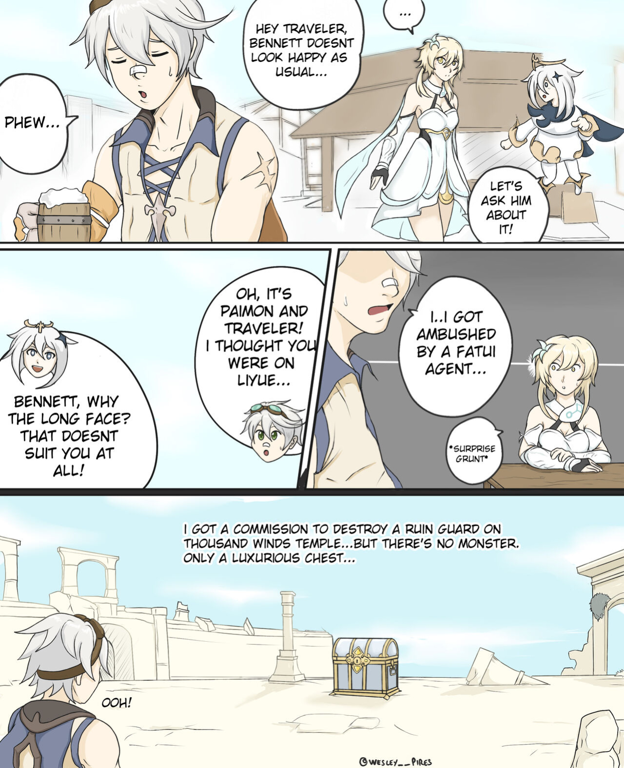 [Wesley Pires] Mondstadt Chronicles (Genshin Impact)