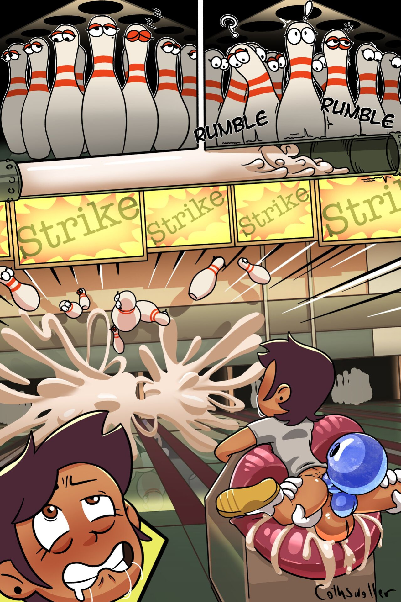 Bowling in the Boiling Isles (The Owl House)