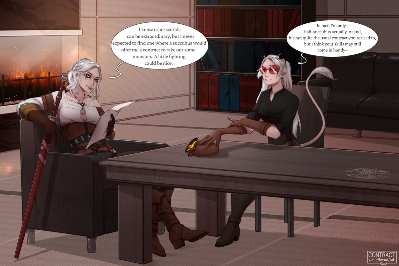 [Horny-Oni] Contract with Ciri (The Witcher)