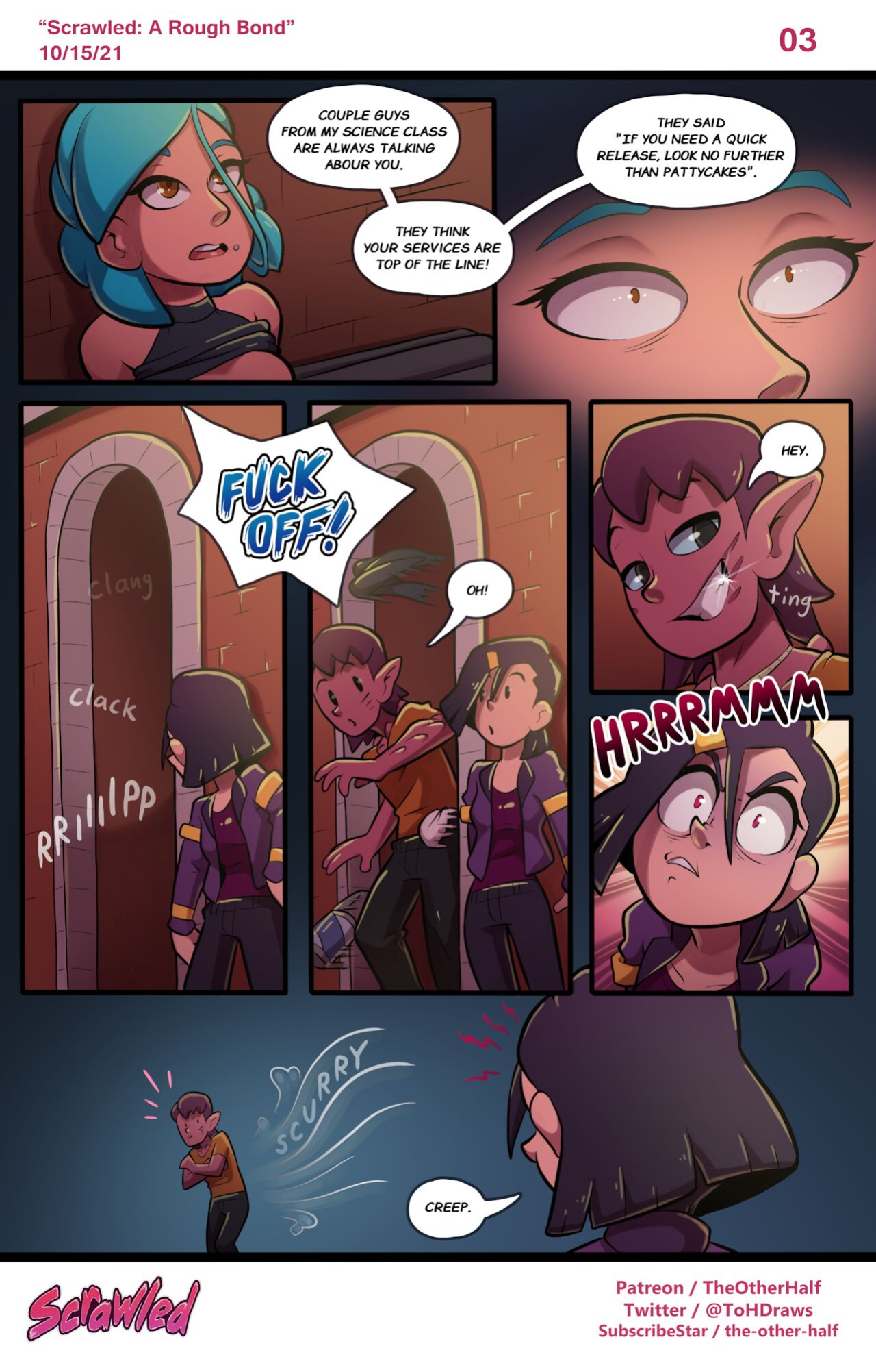 Comic: Scrawled-A Rough Bond
