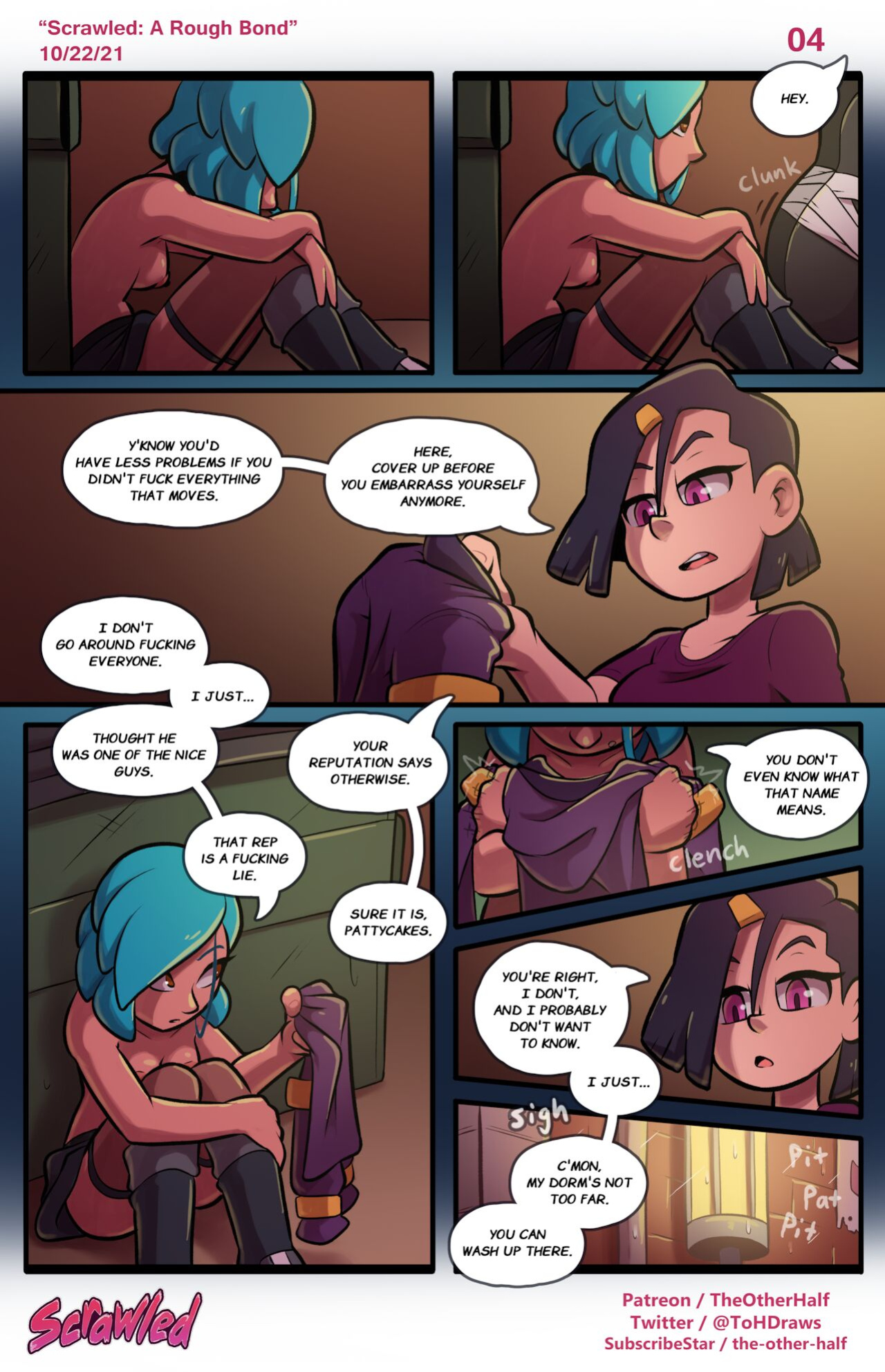 Comic: Scrawled-A Rough Bond