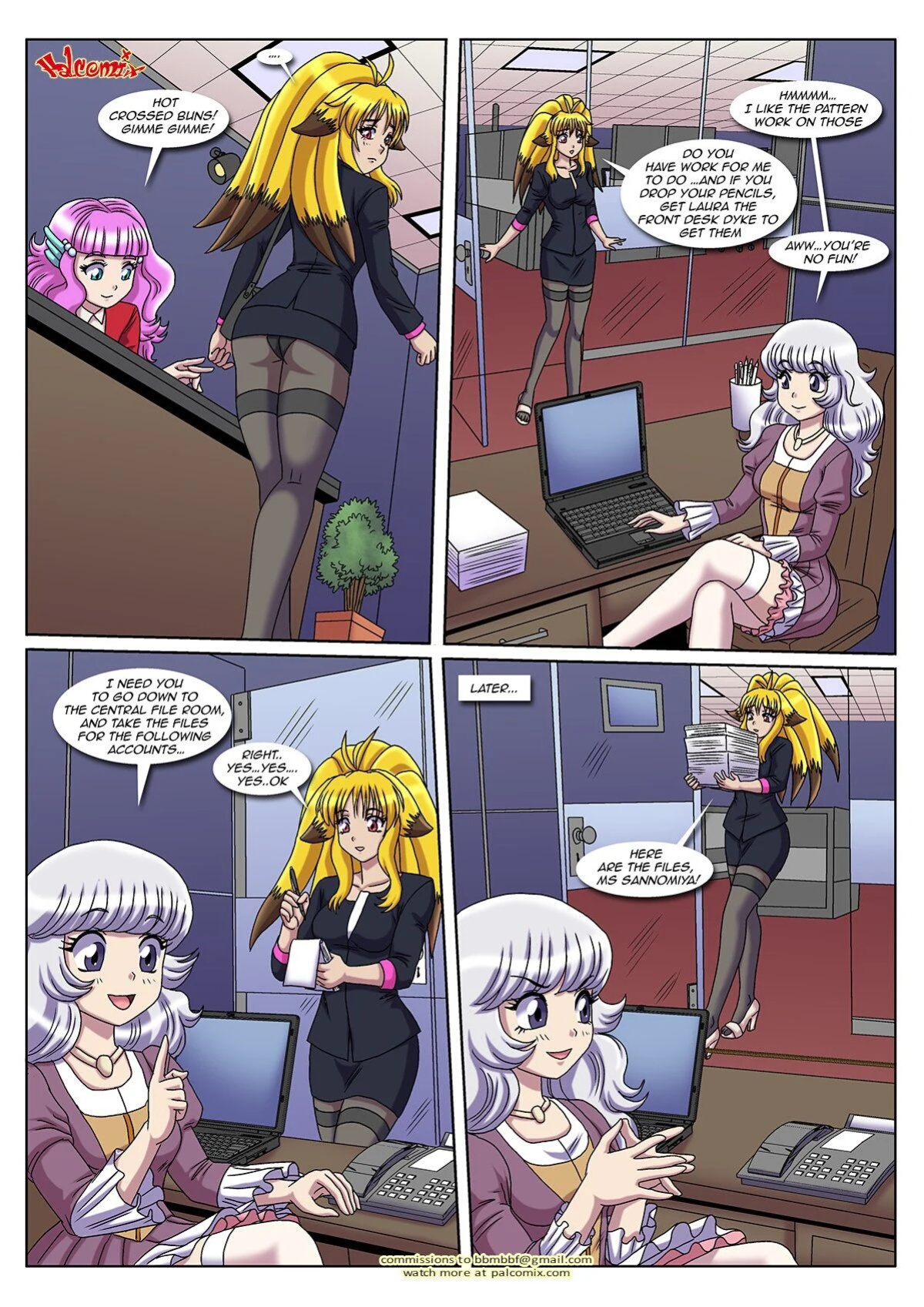 Office Pet (Project X Zone)