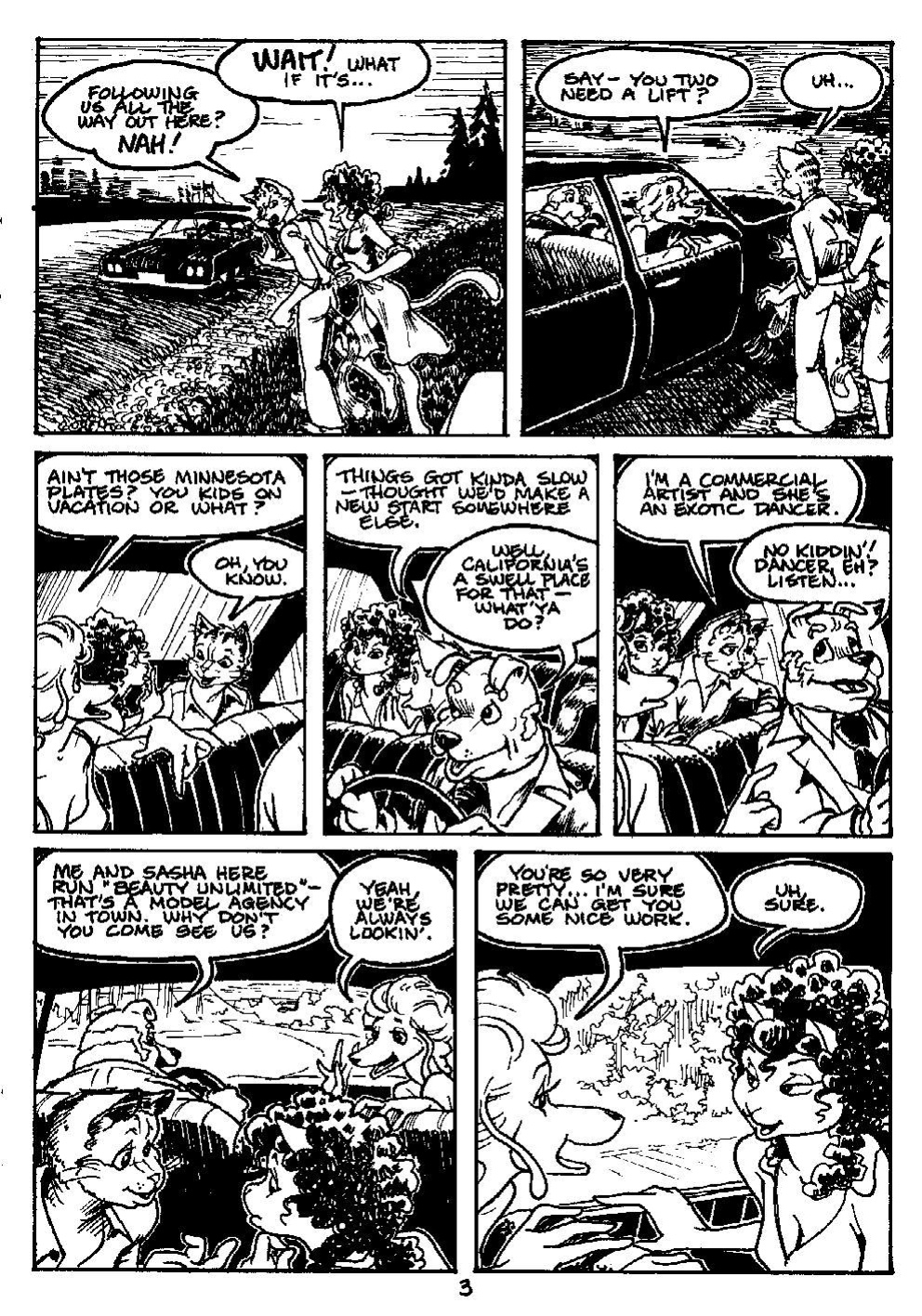 [Reed Waller] Omaha: The Cat Dancer #01