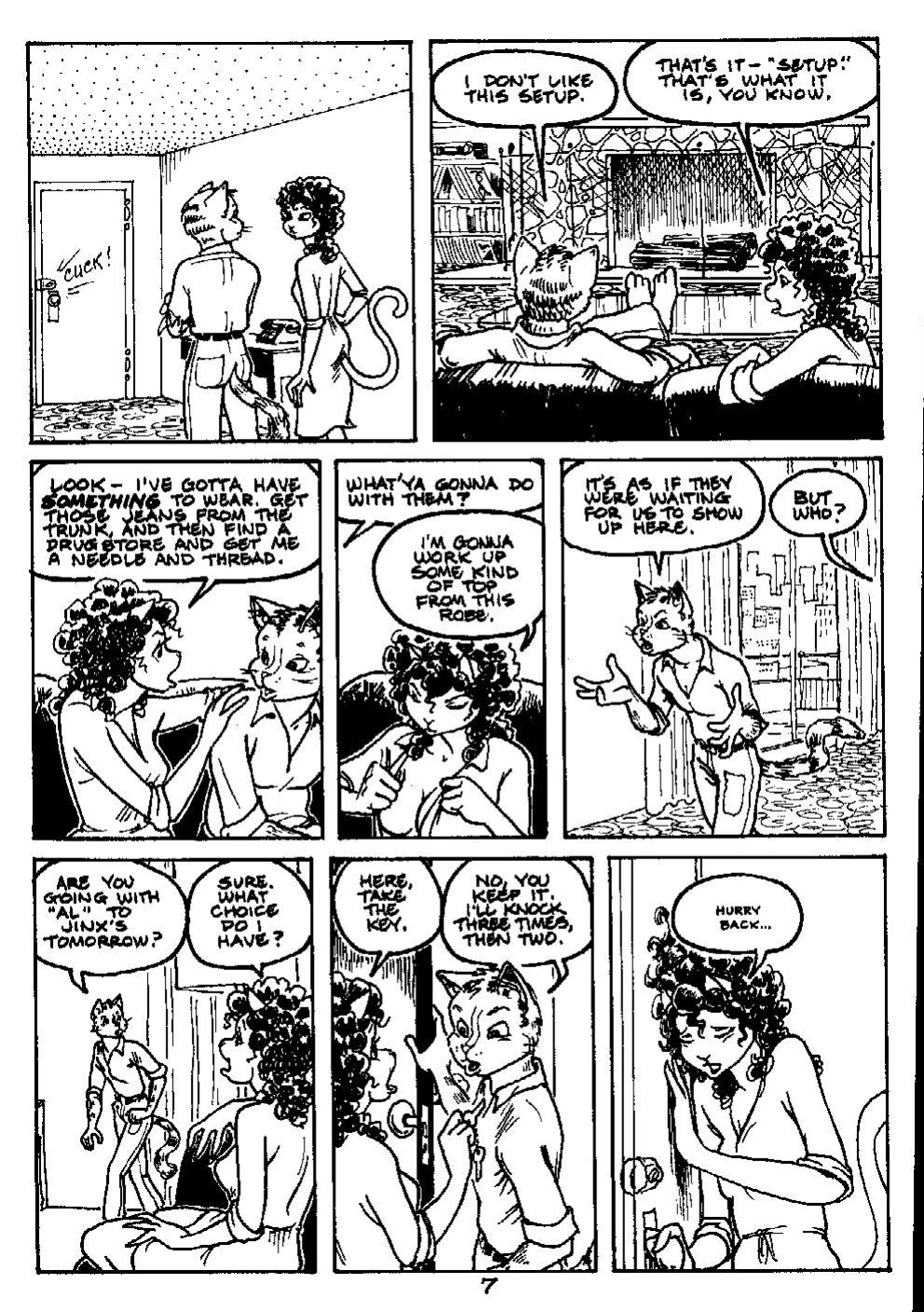 [Reed Waller] Omaha: The Cat Dancer #01