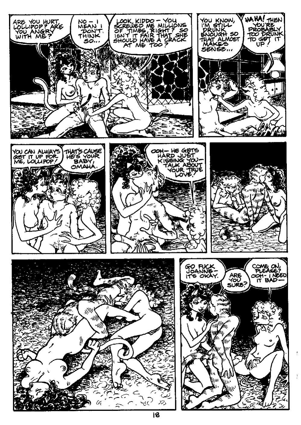 [Reed Waller] Omaha: The Cat Dancer #01