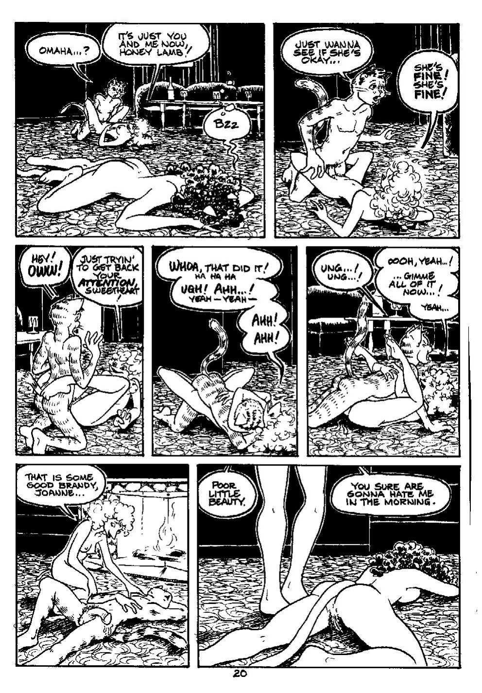 [Reed Waller] Omaha: The Cat Dancer #01