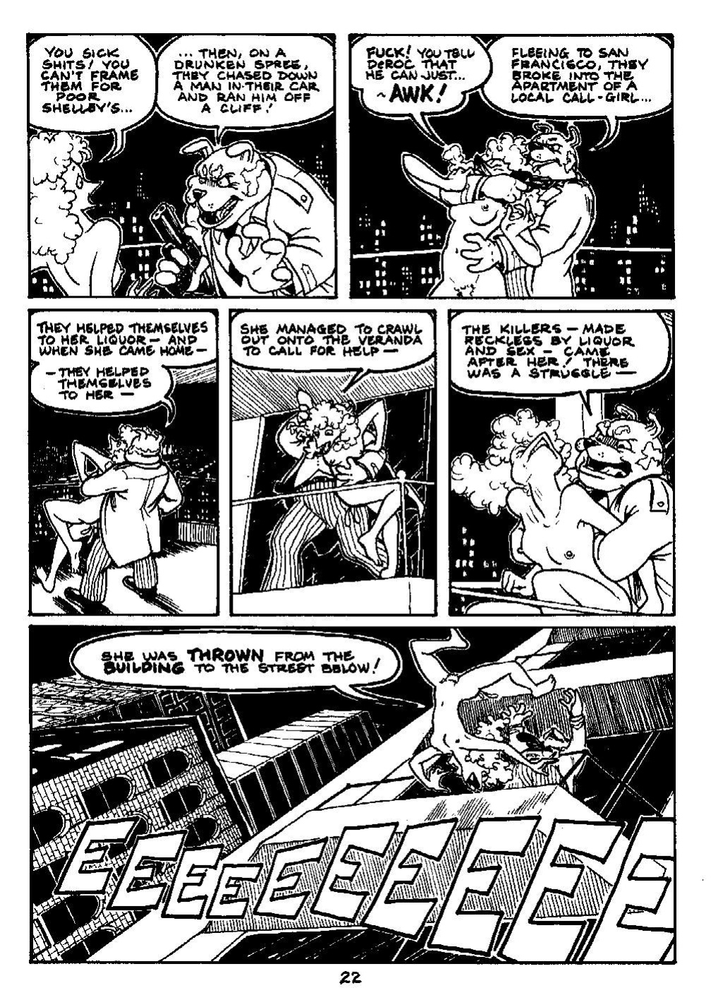 [Reed Waller] Omaha: The Cat Dancer #01