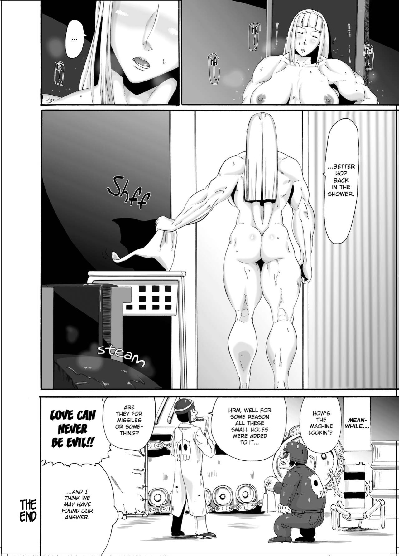 [Sora wa Chimidoro (Sorahati Midoro)] Mahou Kinniku Shoujo Six Pack | Magical Muscle Girl Six-Pack