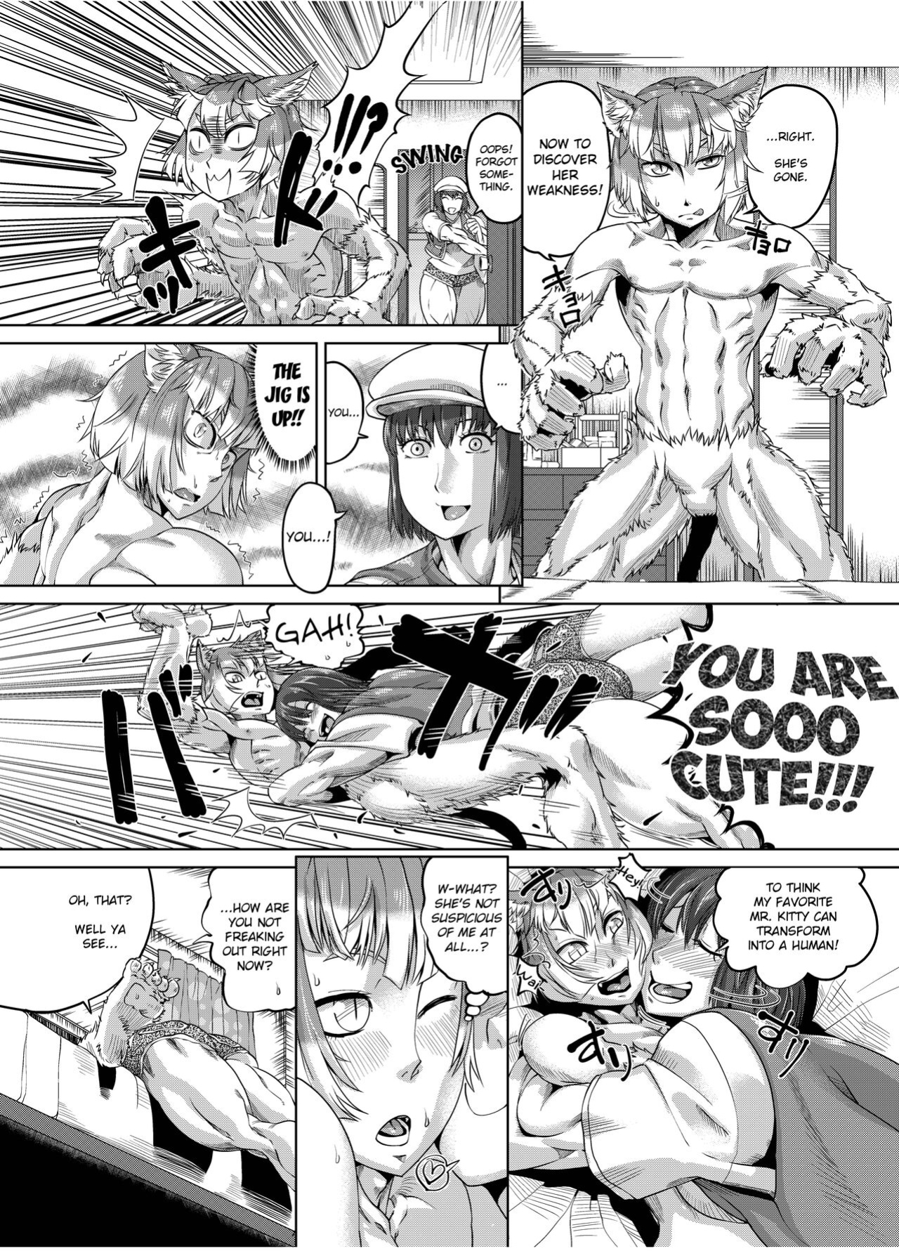 [Sora wa Chimidoro (Sorahati Midoro)] Mahou Kinniku Shoujo Six Pack | Magical Muscle Girl Six-Pack