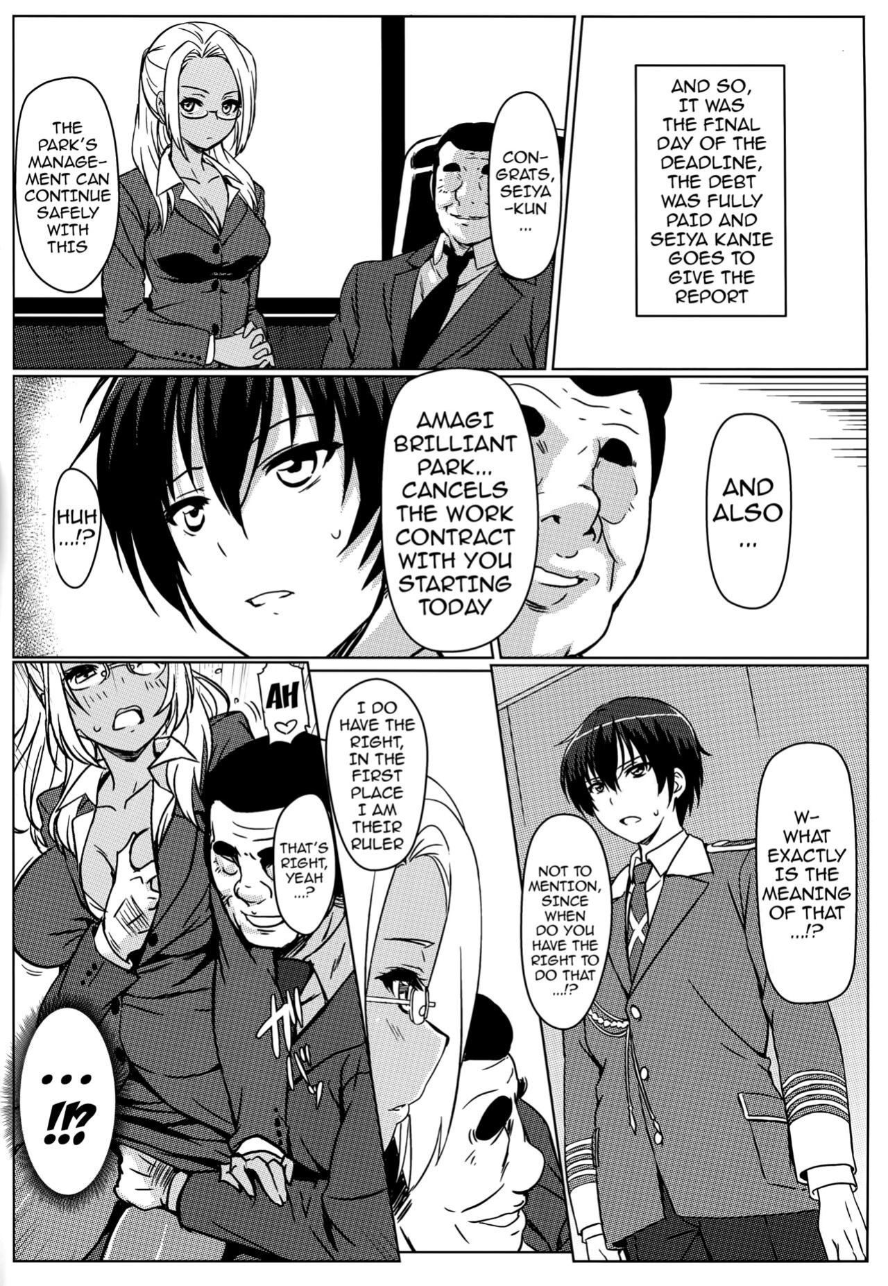 [Kaminari-Neko ] Isuzu no Nangi na Oshigoto | Isuzu's Difficult Job (Amagi Brilliant Park)