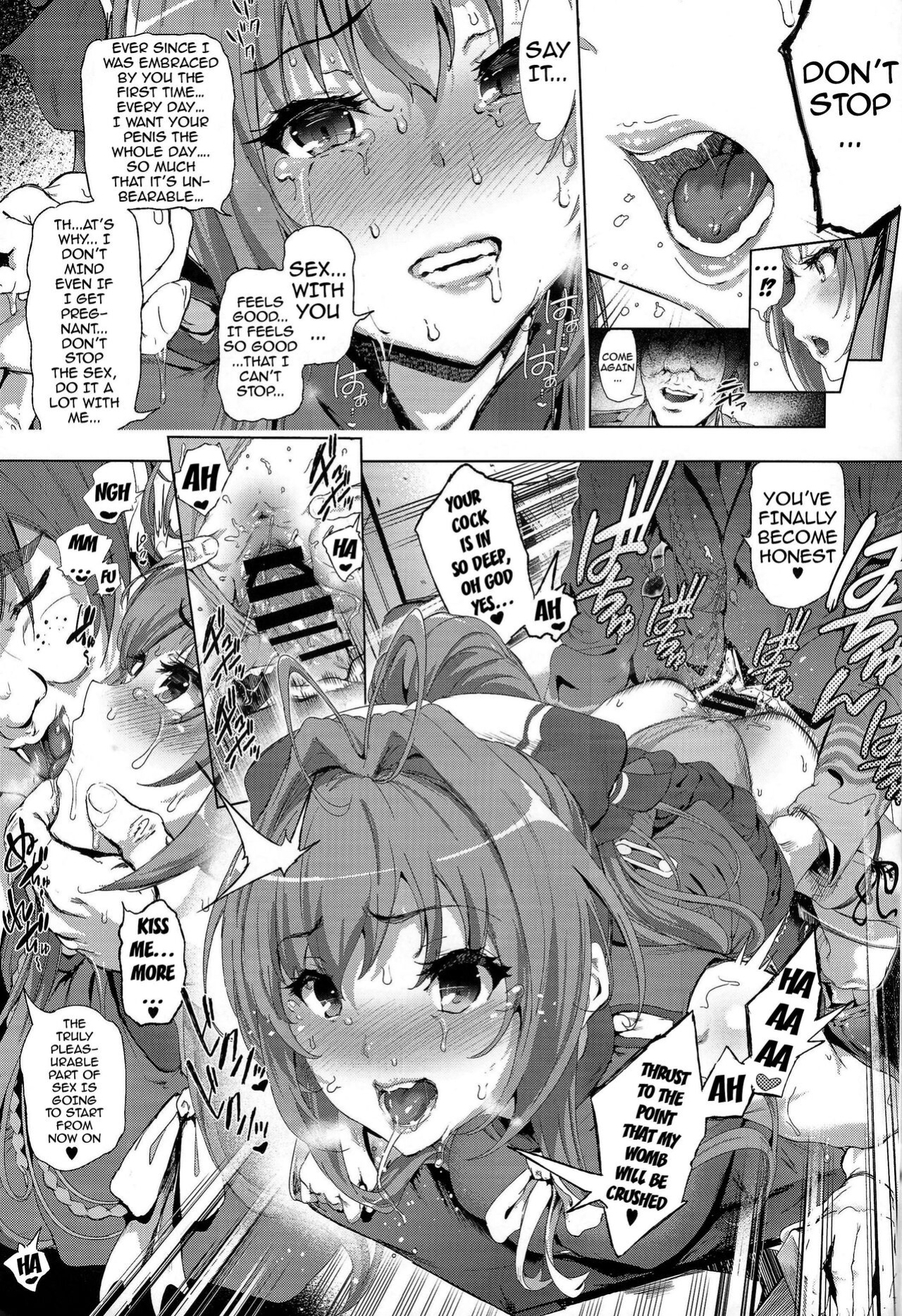 [viento campanilla (Suzuhane Suzu)] Sento Isuzu no Junan -Kanie Seiya ga Dosukebe Kimomen datta Sekai- | The Suffering of Sento Isuzu -The Universe Where Kanie Seiya was a Repulsive Lecher- (Amagi Brilliant Park)