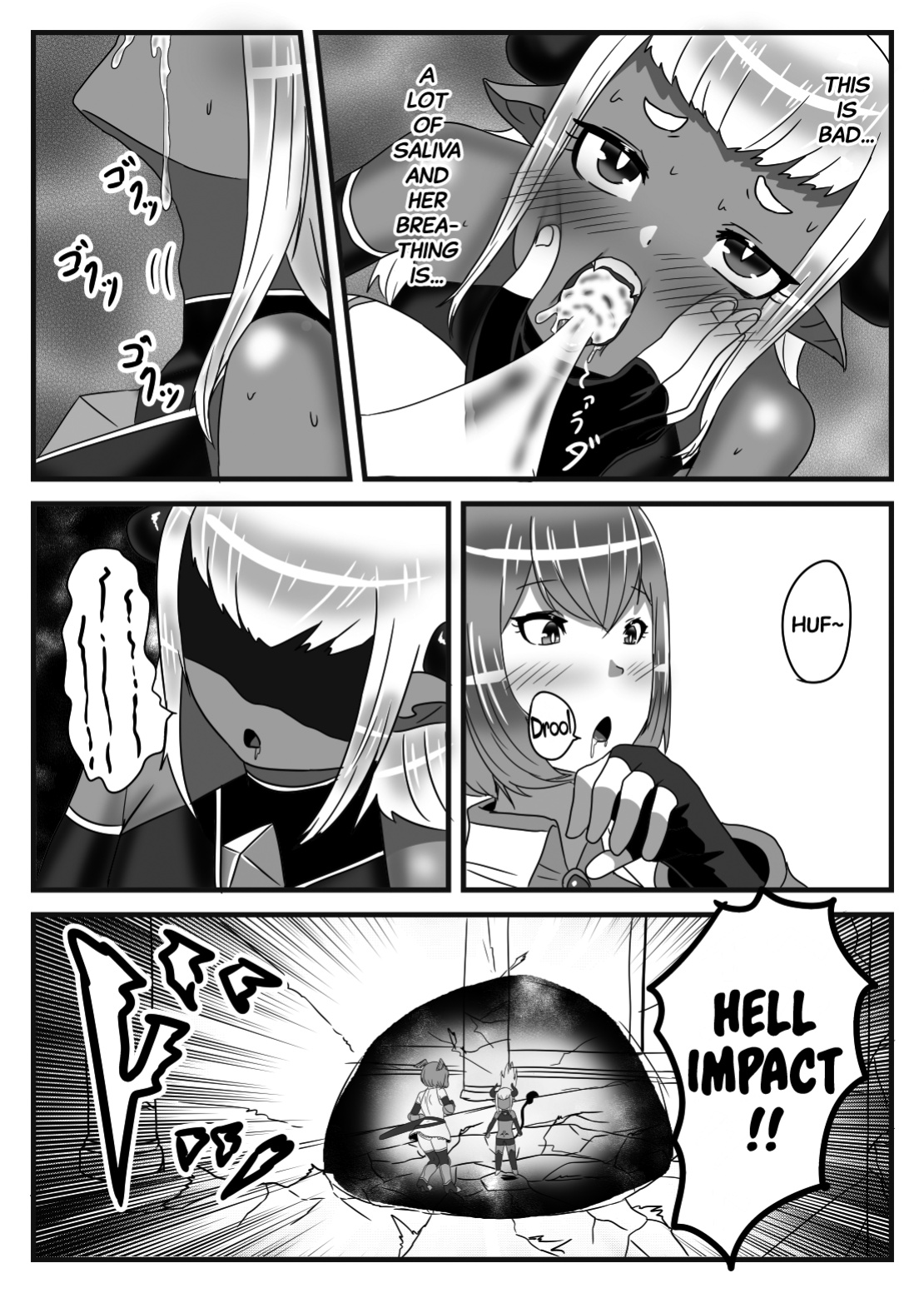 [Nitiniti Sowa ] Futanari Yuusha no Maou Rouraku | The Futanari Hero's Allurement of The Demon Lord [Black Grimoires]
