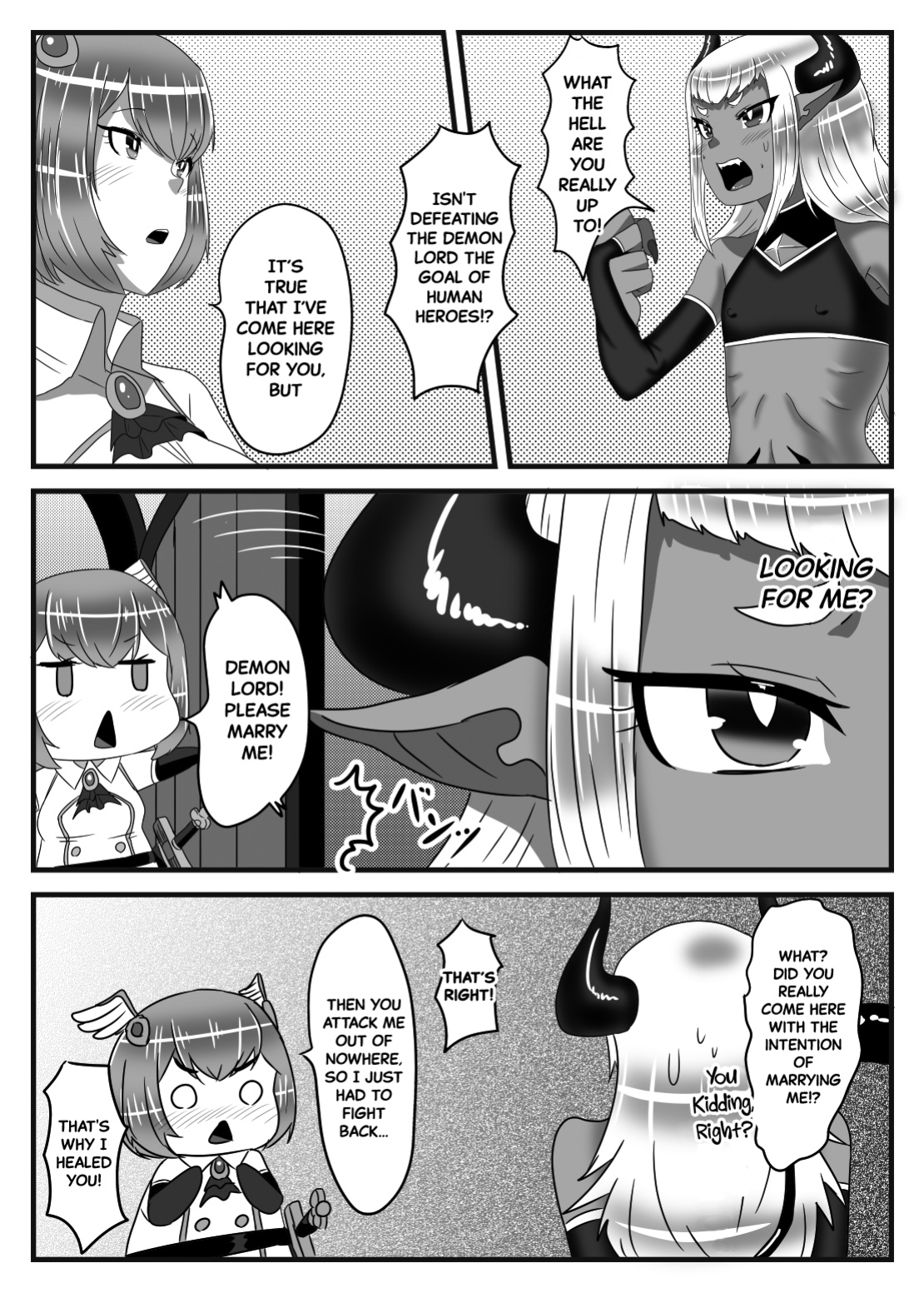 [Nitiniti Sowa ] Futanari Yuusha no Maou Rouraku | The Futanari Hero's Allurement of The Demon Lord [Black Grimoires]