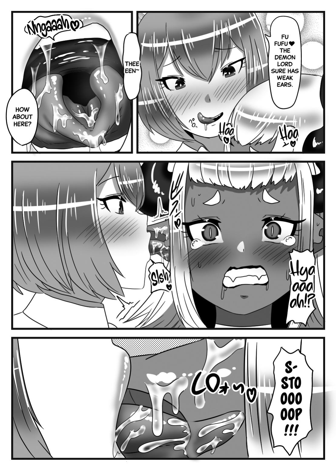 [Nitiniti Sowa ] Futanari Yuusha no Maou Rouraku | The Futanari Hero's Allurement of The Demon Lord [Black Grimoires]