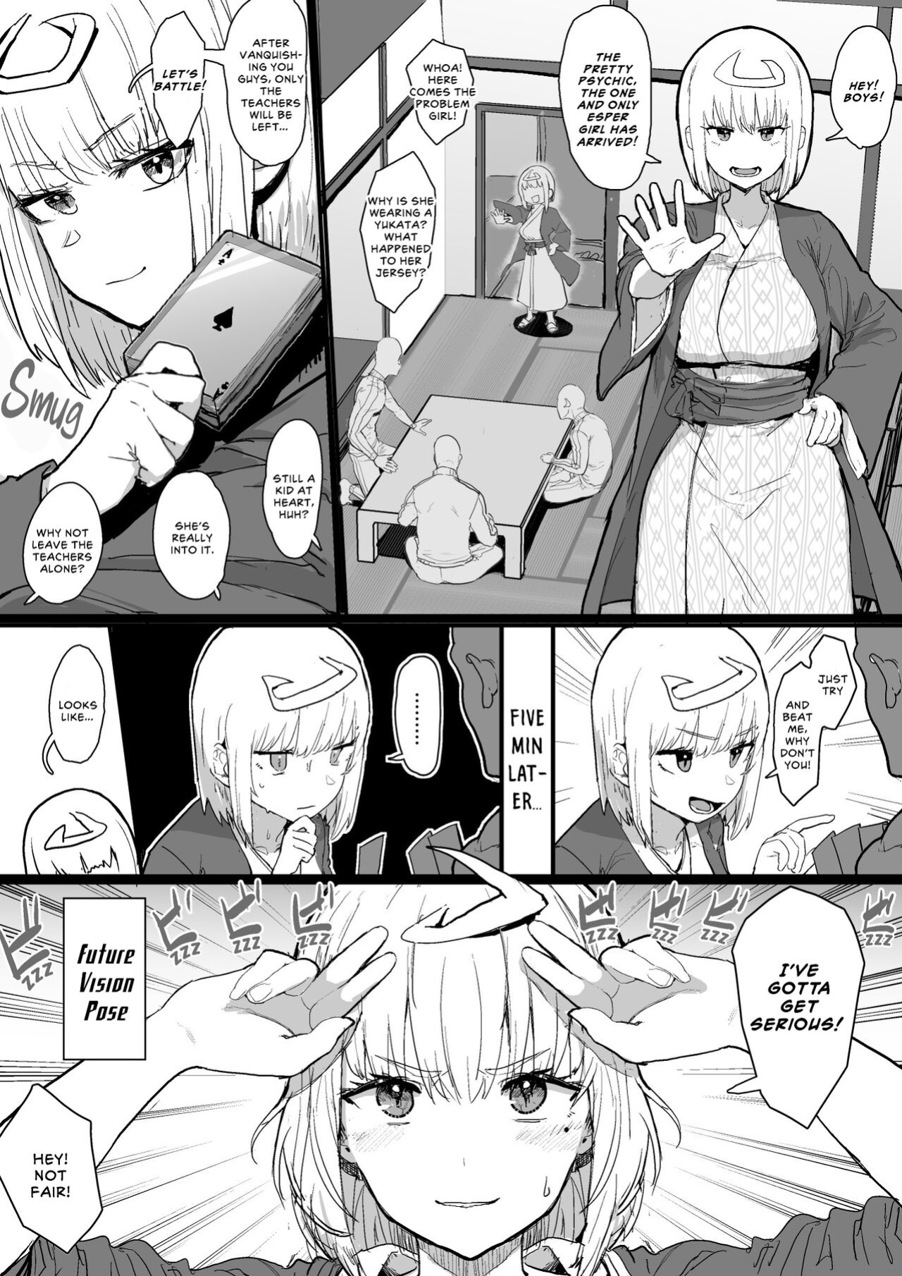 [Oosawara Sadao] Mirai o Miru Koto ga Dekiru Esper Shoujo