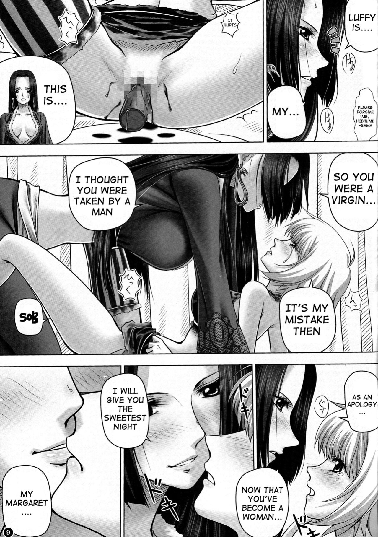 [Mikenekodou ] Hebihime-sama to Warui Mushi | Hebihime-Sama Punishes Margaret (One Piece)