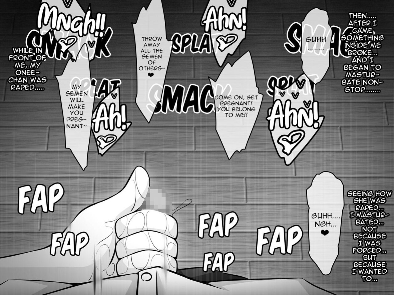 Akogare no Onee-chan ga Netorareru Zenpen ~Daisuki na Hito ga Suiminkan sareteru noni Nani mo Dekinai Boku~ [SFX translation]