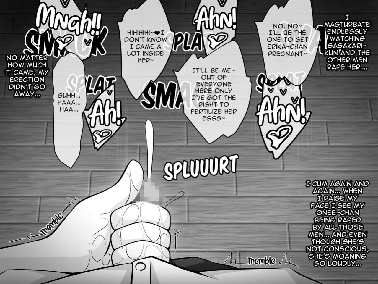 Akogare no Onee-chan ga Netorareru Zenpen ~Daisuki na Hito ga Suiminkan sareteru noni Nani mo Dekinai Boku~ [SFX translation]