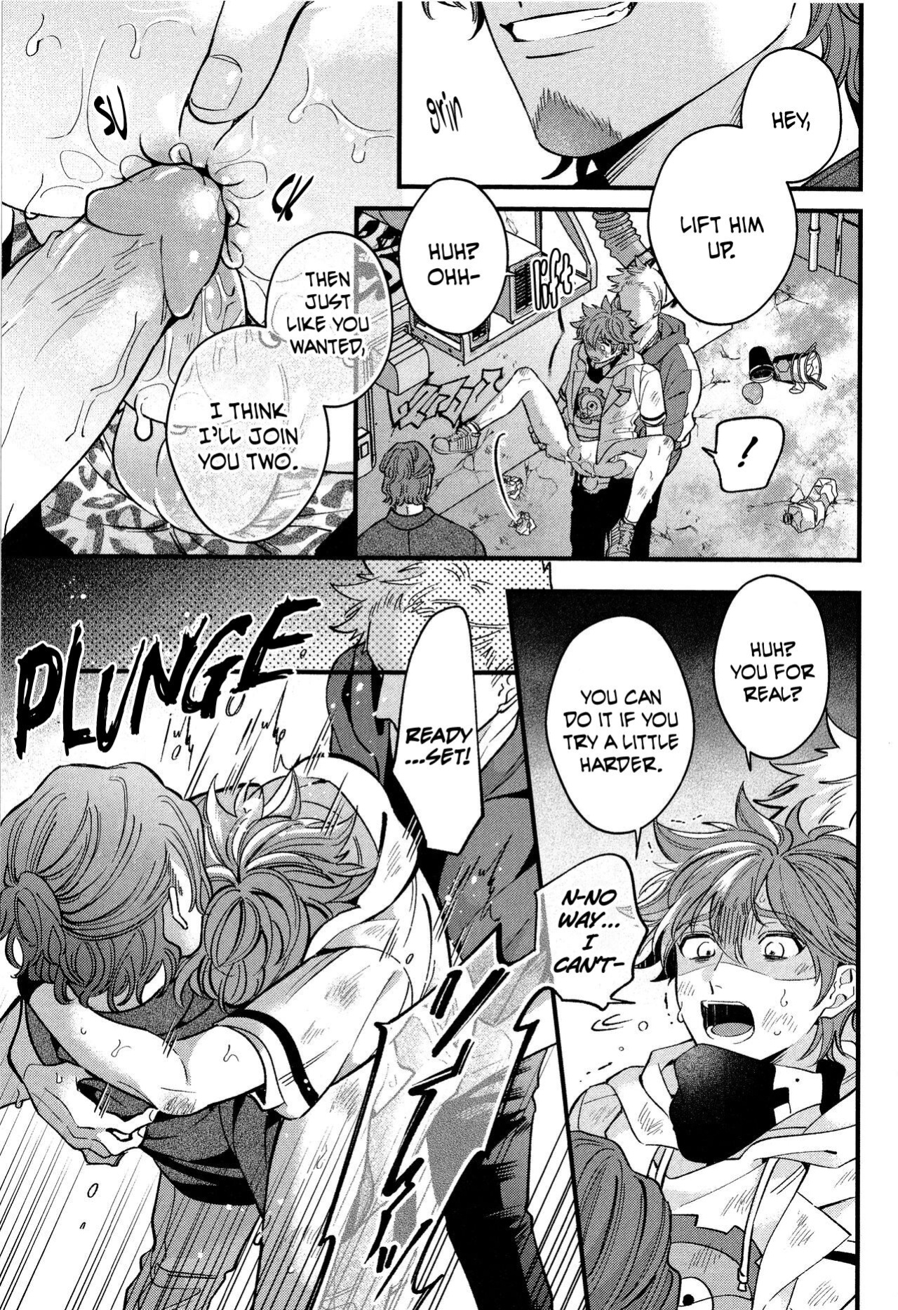(Chou OPEN THE GATE! 2021) [Yuukyuu Smile, WWC (Monoko, Sakai Isaka)] Mob Reki Hon. | Mob x Reki Book. (SK8 The Infinity) [non-connoisseur]