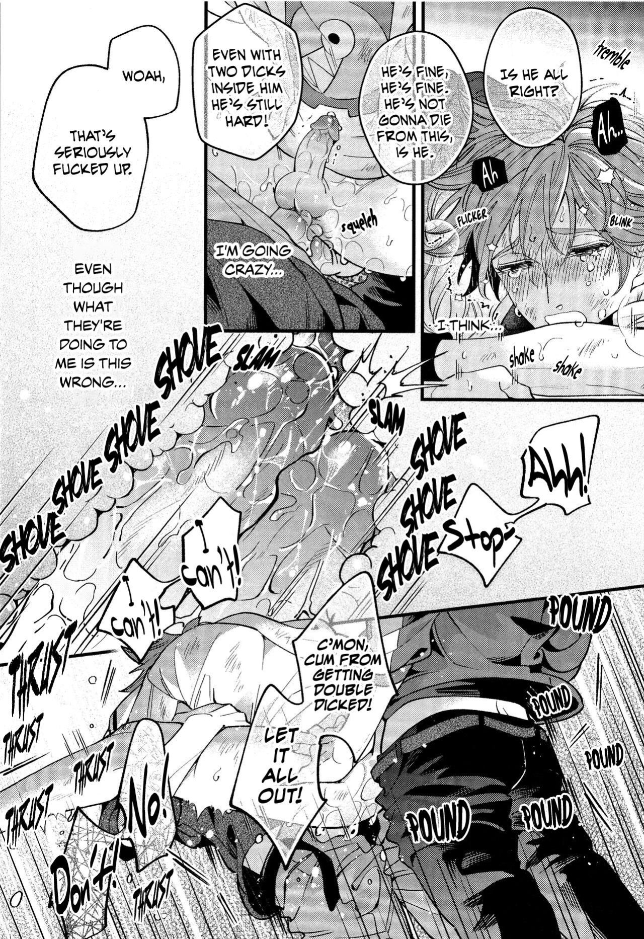 (Chou OPEN THE GATE! 2021) [Yuukyuu Smile, WWC (Monoko, Sakai Isaka)] Mob Reki Hon. | Mob x Reki Book. (SK8 The Infinity) [non-connoisseur]