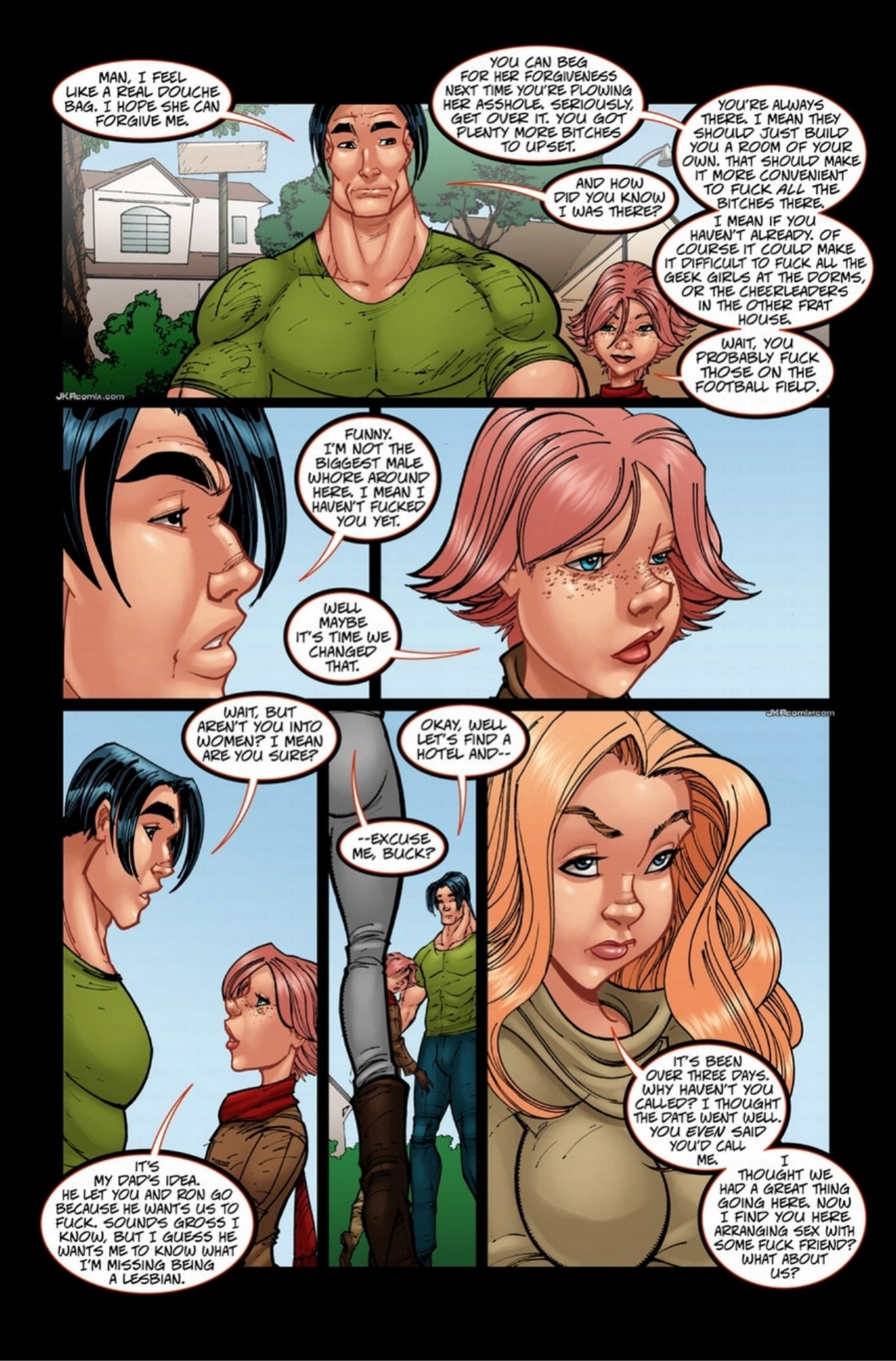 Mount Harass First Date Part 2 [JKR Comix]