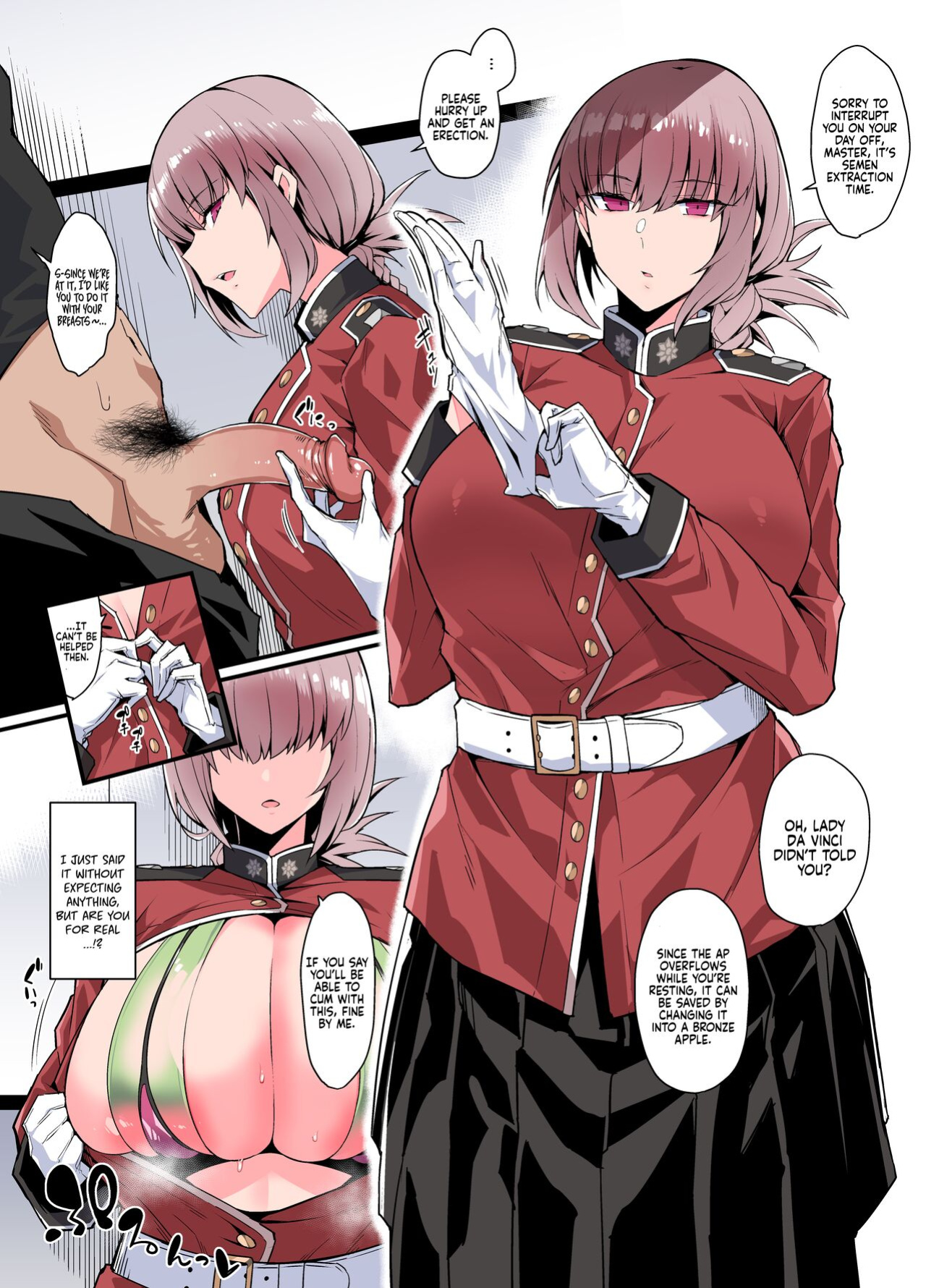 [Arimura Daikon] Yousha Nai Sakusei Tekoki | Merciless Handjob Semen Extraction (Fate/Grand Order)