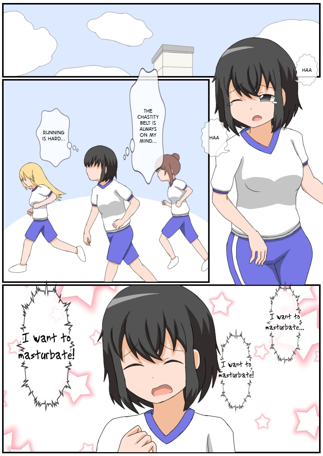 Onanie Kinshi Seikatsu!? Ecchi Zuki no JK ga Teisoutai de Zecchou Kanri sareta Kekka...