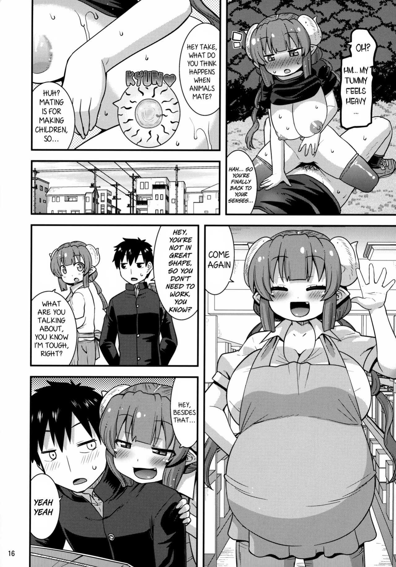 [gos to vi ] Muchi Muchi Hatsujou Dragon (Kobayashi-san-chi no Maid Dragon)