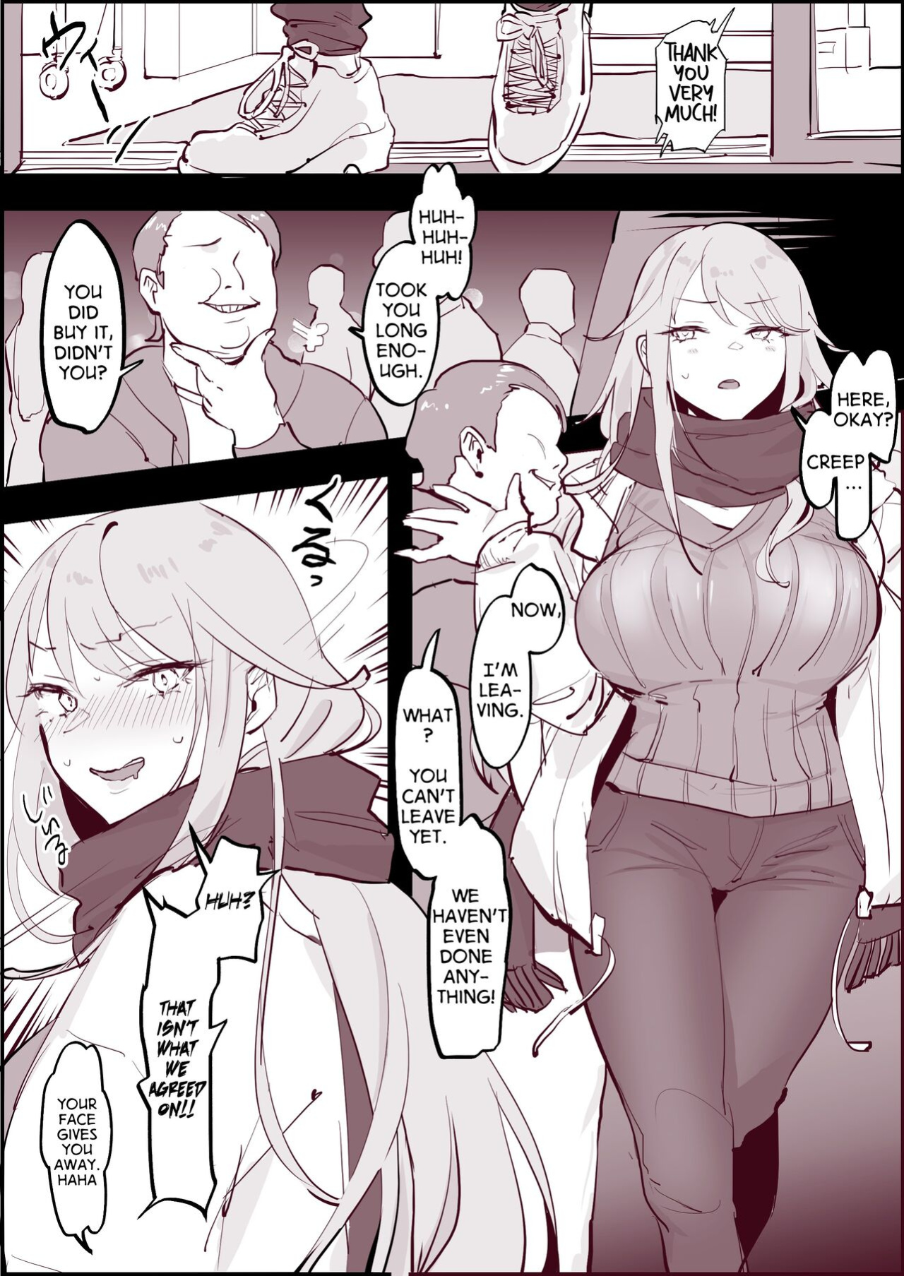Ochitenai Tsumori no Ko | A Woman Who Insisted She Wouldn't Give In